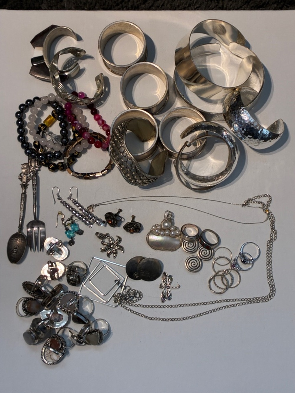 SPRING CLEANING!!! Many silver toned items that need to get out of my studio!